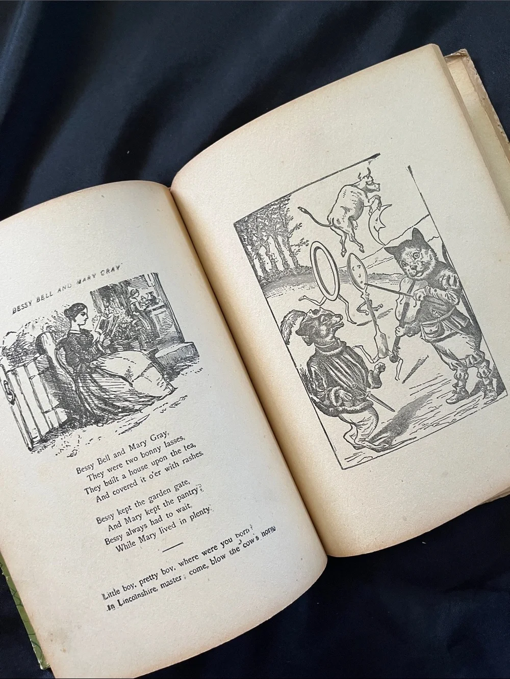 Antique MOTHER GOOSE ABC Book 1918 Inscription MA Donohue &Co Chicago